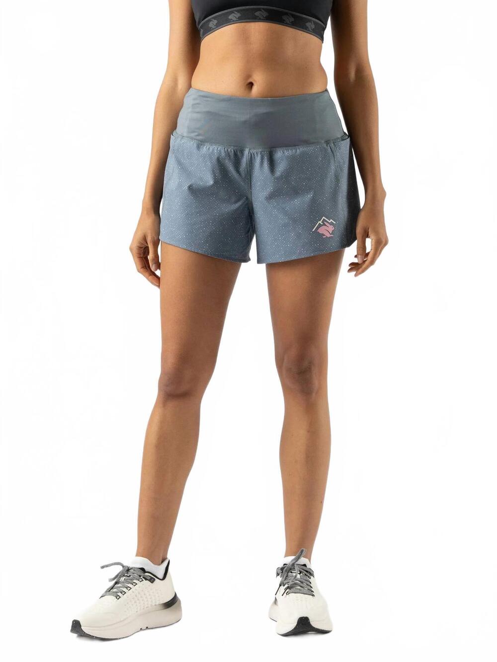 NEW RABBIT summit chasers running shorts in stormy weather squares